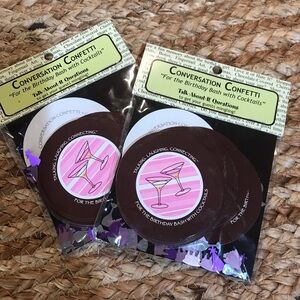 🍷Conversation Confetti/2 Packs